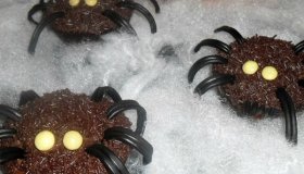 Muffins araignées d’Halloween