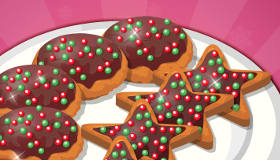 Cookies de Noël au chocolat
