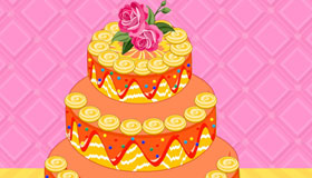 Un gâteau de mariage idéal