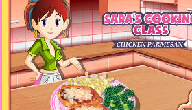 Cuisine un poulet au parmesan avec Sara